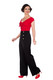 Adventures Ahead Button Trousers, leveälahkeiset housut