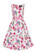 Penelope Floral Swing Dress, pinkki kellomekko