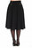 Book Club Swing Skirt, musta kellohame