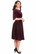 Date Night Fit &Flare Dress, samettinen kellomekko