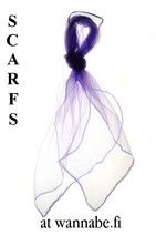 Chiffon scarf, lilac