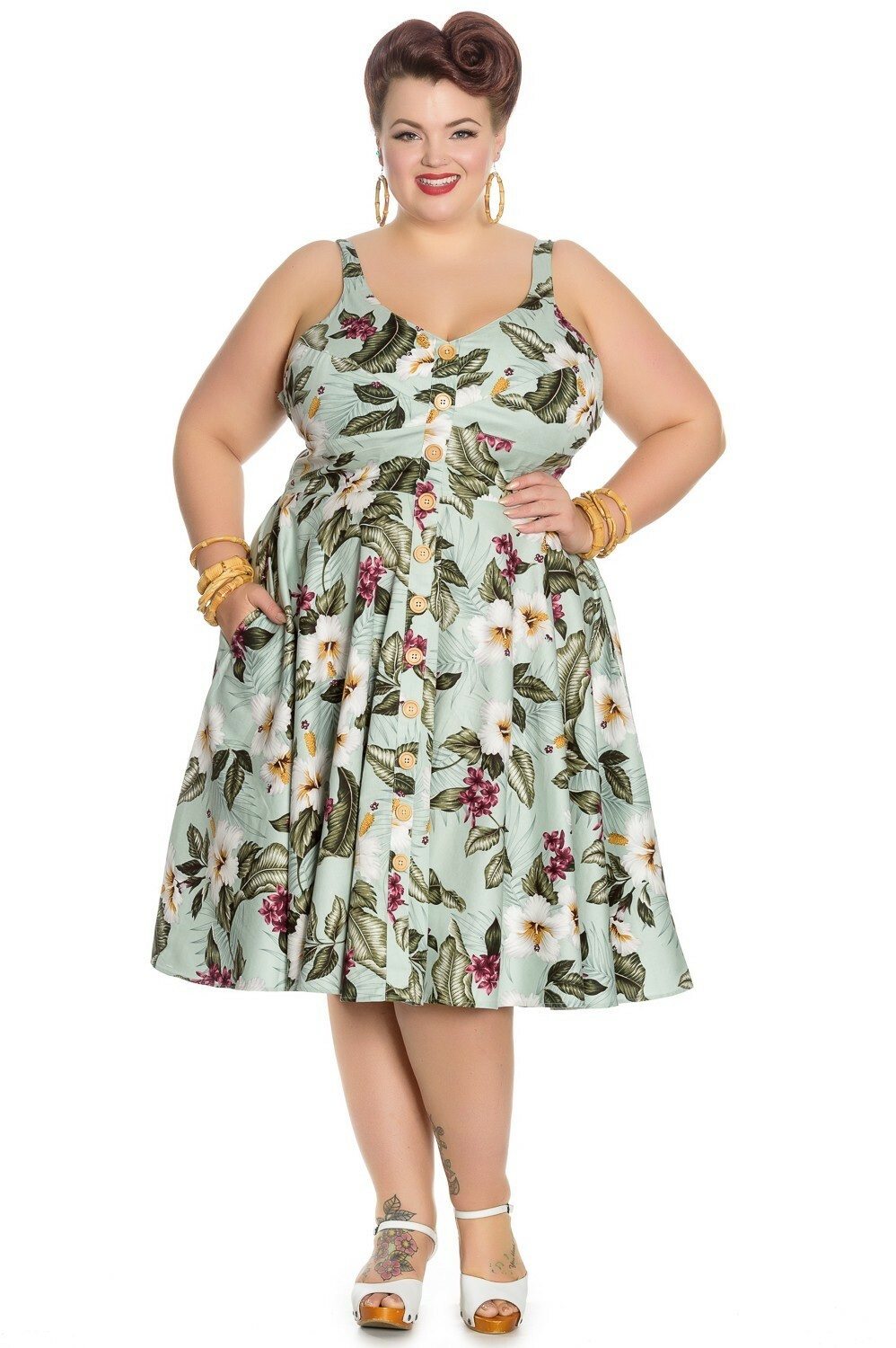 Plus Size Dresses, Plus Size 50's Dresses, Hell Bunny – Hell Bunny EU