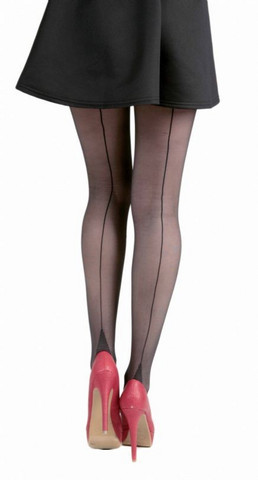 Jive seamed tights, blk