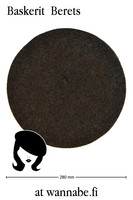 Baskeri, dark mel grey