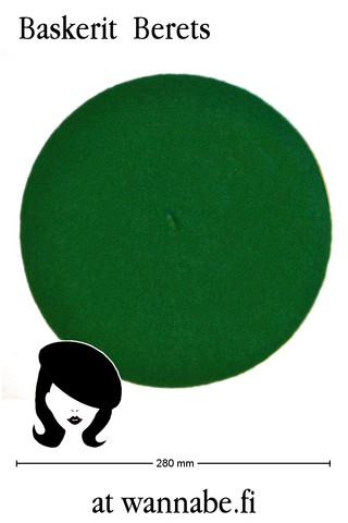 Beret, green