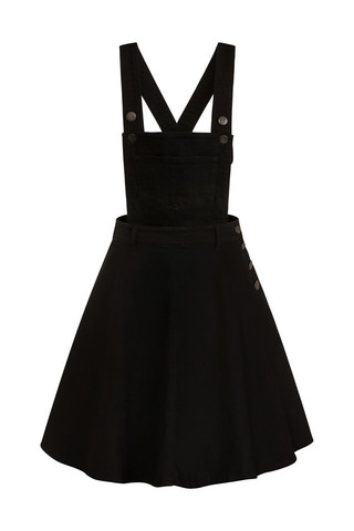 4879 HELL BUNNY DAKOTA LAPPUMEKKO, BLK