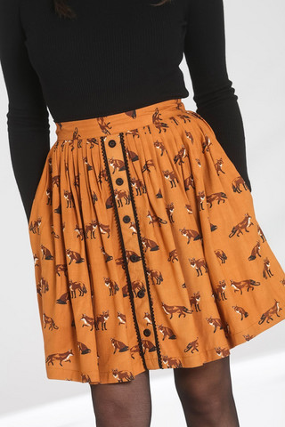 50020 HELL BUNNY VIXEY KETTUAIHEINEN MINIHAME, RUSKEA