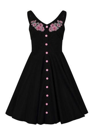 40078 HELL BUNNY LUCY MID DRESS