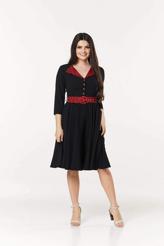 5588 TIMELESS LYNETTE ANIMAL DRESS