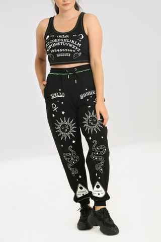 50158 HELL BUNNY OUIJA JOGGERS