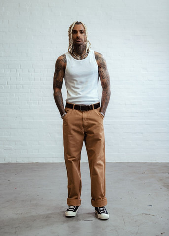 50001 CHET ROCK CALEB WORKWEAR PANTS. BRN