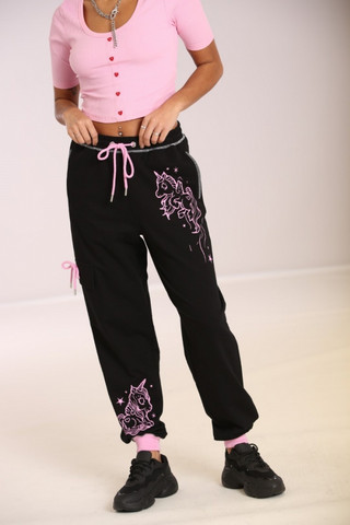 50198 HELL BUNNY STAR CATCHER JOGGERS
