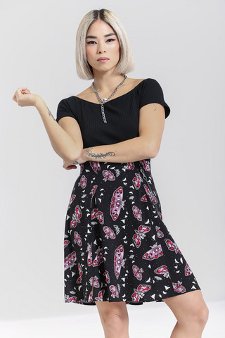 50170 HELL BUNNY IN THE MOONLIGHT MINI SKIRT