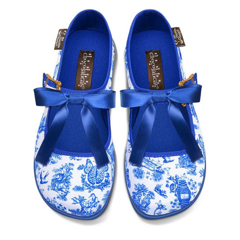 HCD22 TOILES DE JOUY Mary Jane Flat