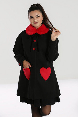 80015 HELL BUNNY CORAZON COAT