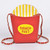 BAG7062 FRENCH FRIES CROSSBODY BAG, red