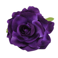 Bohemian flower, dark purple