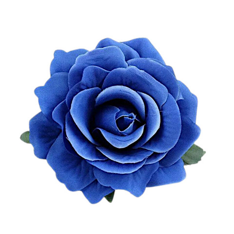 Bohemian flower,  royal blu