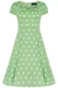 82673 DOLLY & DOTTY CLAUDIA Mint Green Polka Dot Dress