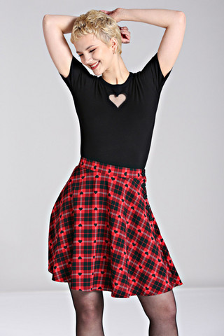 50296 HELL BUNNY DATE NIGHT SKIRT