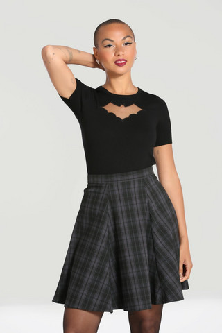 50227 HELL BUNNY GAIL SKIRT