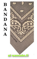bandana, grey
