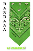 bandana, spring green