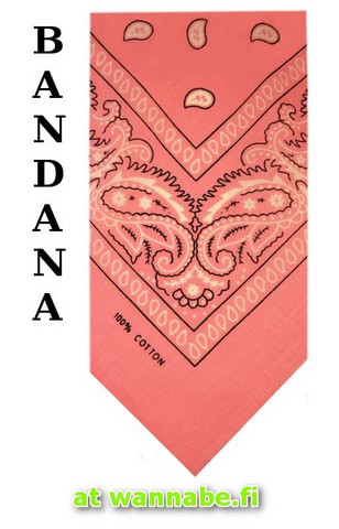 bandana, babypink