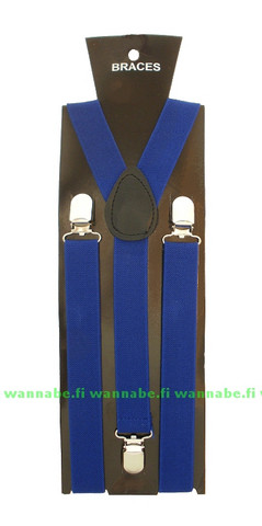 henkselit, plain royal blue