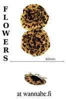 Leopardikuosiset pikkukukat, 2kpl
