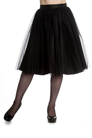 5421 Ballerina skirt,  blk