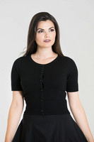 6586 HELL BUNNY WENDI CARDIGAN, BLK