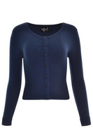 6349 HELL BUNNY PALOMA CARDIGAN, NAVY