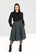 5451 HELL BUNNY PEEBLES 50´S SKIRT, GRN