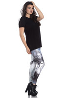 5500 HELL BUNNY RAVENTIDE LEGGINGS