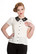 6560 HELL BUNNY MISS MUFFET BLOUSE