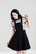 4879 HELL BUNNY DAKOTA LAPPUMEKKO, BLK
