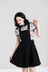 4879 HELL BUNNY DAKOTA LAPPUMEKKO, BLK