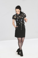 50010 HELL BUNNY INTERSTELLAR MINI SKIRT