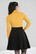 60020 HELL BUNNY SPIROS TOP, MUSTARD