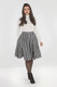 50006 HELL BUNNY FROSTINE MID SKIRT
