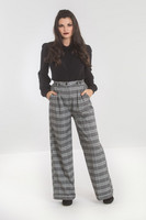50007 HELL BUNNY FROSTINE SWING TROUSERS