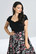 60156 HELL BUNNY MIA TOP, BLACK