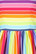 40059 HELL BUNNY OVER THE RAINBOW 50-luvun tyylin sateenkaariraitainen mekko
