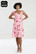 40142 HELL BUNNY ANA ROSE MEKKO  - valmistuksessa käytetty kierrätysmateriaalia