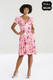 40144 HELL BUNNY JOLIE ROSE MEKKO - valmistuksessa käytetty kierrätysmateriaalia