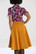 50002 HELL BUNNY JEFFERSON SKIRT, MUSTARD