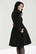 80013 HELL BUNNY TIDDLYWINKS COAT, BLK