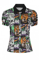 60072 HELL BUNNY BE AFRAID BLOUSE