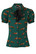 60061 HELL BUNNY VIXEY BLOUSE, GRN